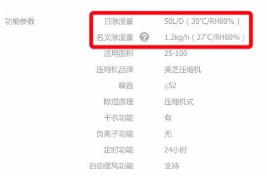 除濕機(jī)里的貓膩：兩個(gè)除濕量怎么選？