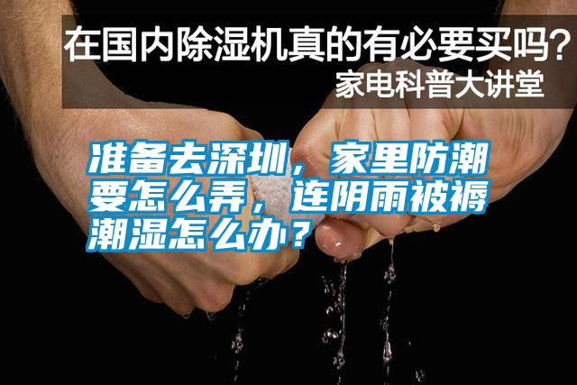 準(zhǔn)備去深圳，家里防潮要怎么弄，連陰雨被褥潮濕怎么辦？