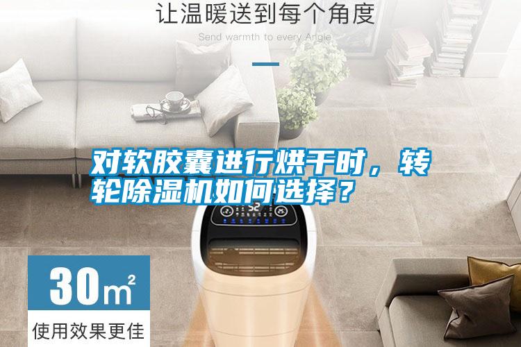 對(duì)軟膠囊進(jìn)行烘干時(shí)，轉(zhuǎn)輪除濕機(jī)如何選擇？