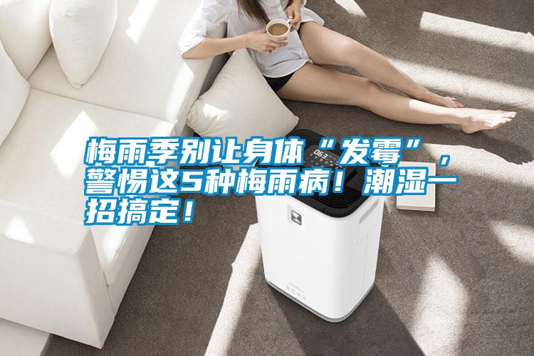 梅雨季別讓身體“發(fā)霉”，警惕這5種梅雨??！潮濕一招搞定！