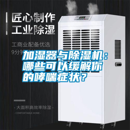 加濕器與除濕機：哪些可以緩解你的哮喘癥狀？
