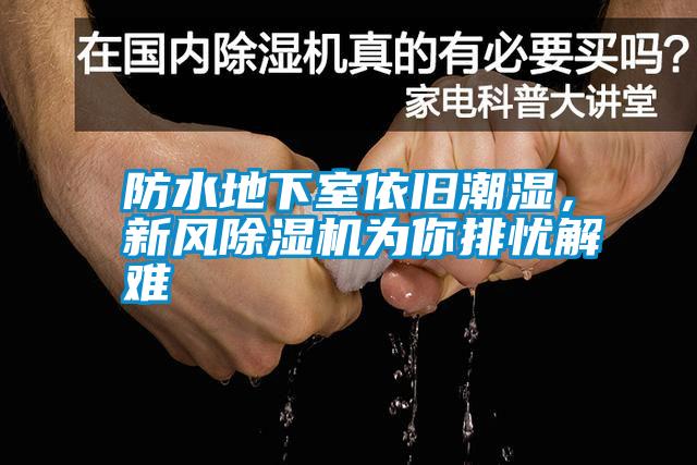 防水地下室依舊潮濕，新風(fēng)除濕機為你排憂解難