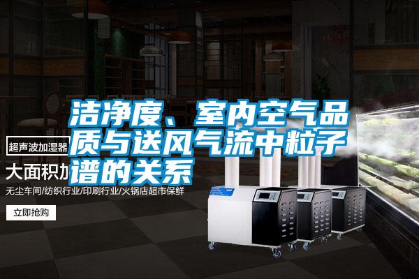 潔凈度、室內(nèi)空氣品質(zhì)與送風(fēng)氣流中粒子譜的關(guān)系