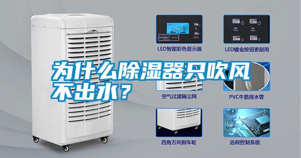 為什么除濕器只吹風不出水？