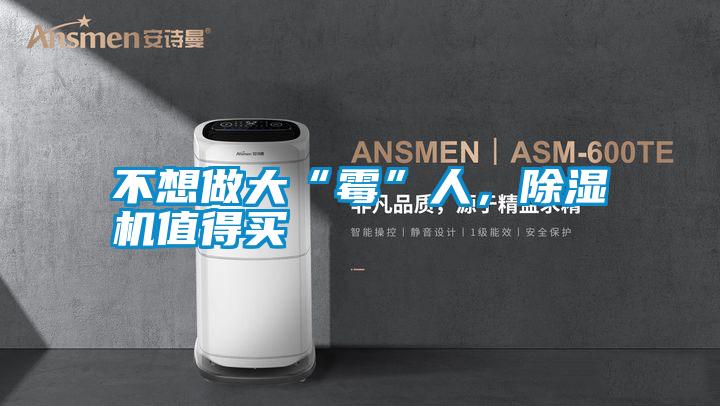 不想做大“霉”人，除濕機(jī)值得買