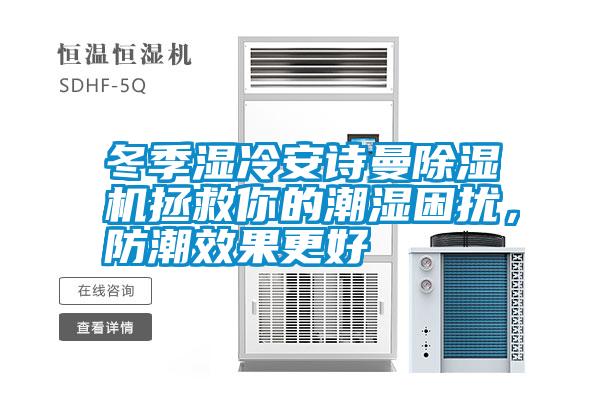 冬季濕冷安詩(shī)曼除濕機(jī)拯救你的潮濕困擾，防潮效果更好