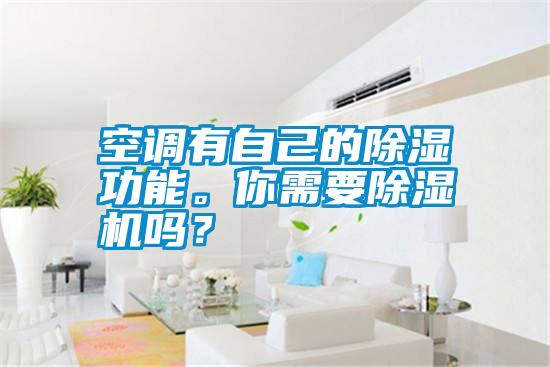 空調(diào)有自己的除濕功能。你需要除濕機嗎？
