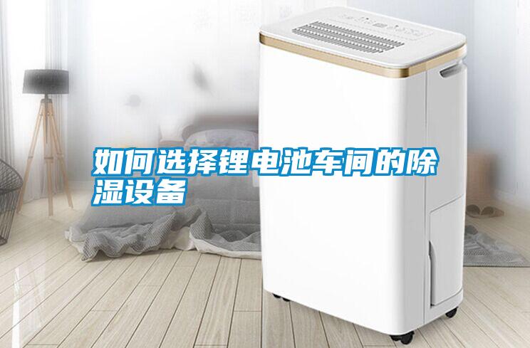 如何選擇鋰電池車(chē)間的除濕設(shè)備