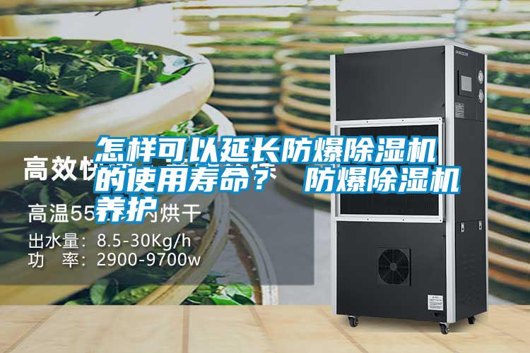 怎樣可以延長防爆除濕機的使用壽命？ 防爆除濕機養(yǎng)護