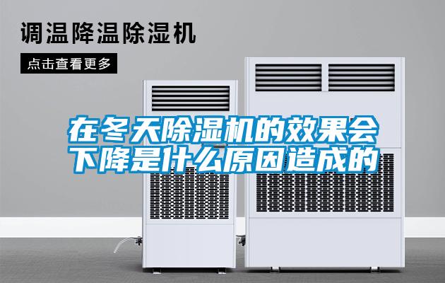 在冬天除濕機(jī)的效果會下降是什么原因造成的