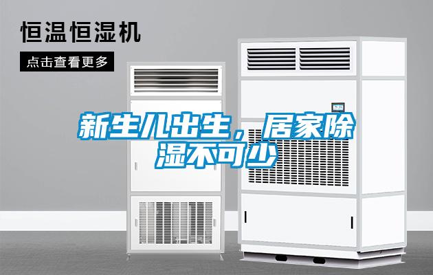 新生兒出生，居家除濕不可少