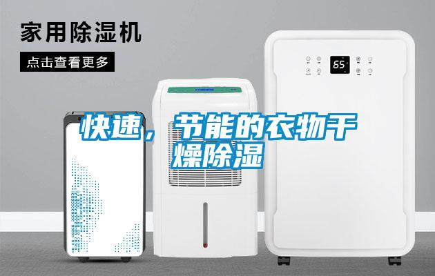快速，節(jié)能的衣物干燥除濕