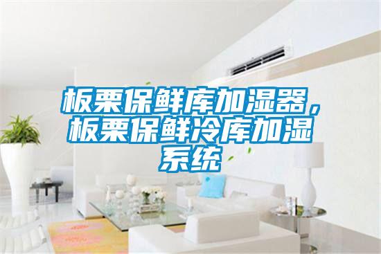 板栗保鮮庫加濕器，板栗保鮮冷庫加濕系統(tǒng)