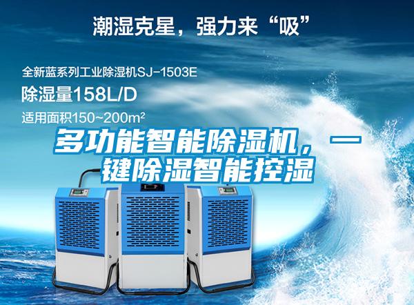 多功能智能除濕機，一鍵除濕智能控濕