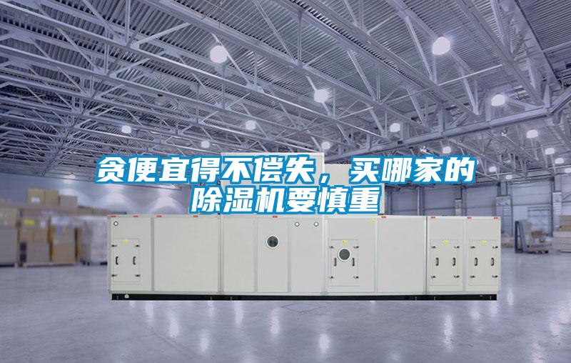 貪便宜得不償失，買哪家的除濕機(jī)要慎重