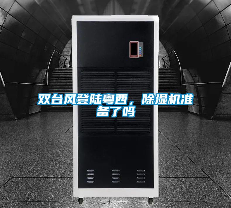 雙臺風登陸粵西，除濕機準備了嗎