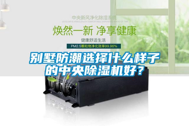 別墅防潮選擇什么樣子的中央除濕機(jī)好？