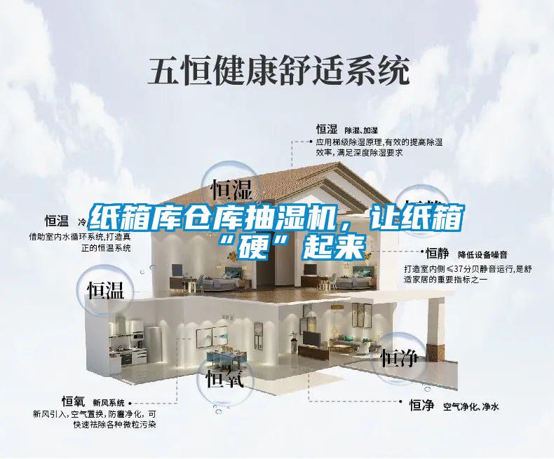 紙箱庫倉庫抽濕機(jī)，讓紙箱“硬”起來