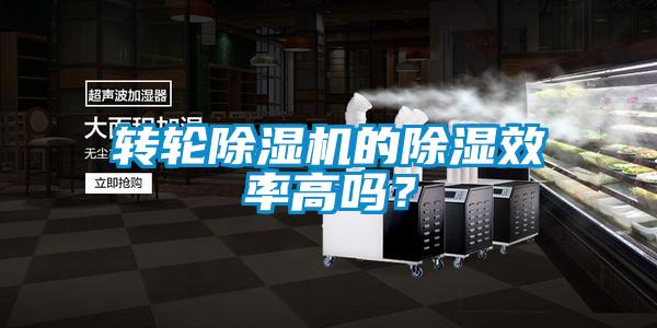 轉(zhuǎn)輪除濕機(jī)的除濕效率高嗎？