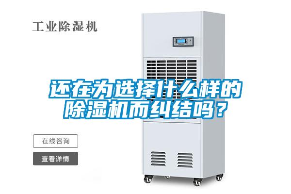 還在為選擇什么樣的除濕機而糾結(jié)嗎？