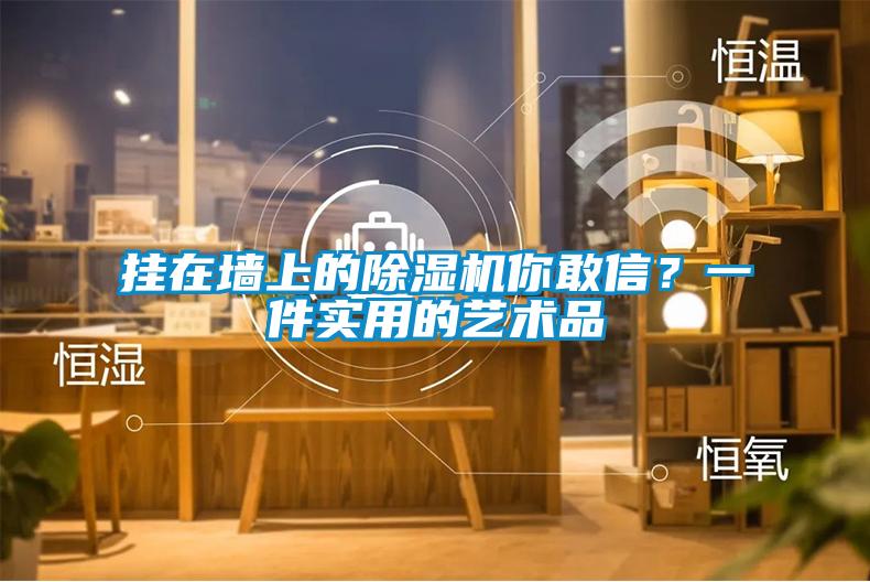 掛在墻上的除濕機(jī)你敢信？一件實(shí)用的藝術(shù)品