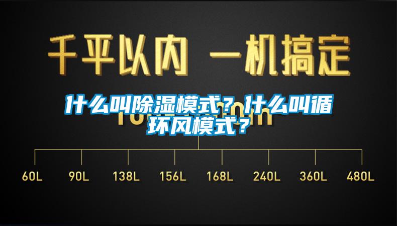 什么叫除濕模式？什么叫循環(huán)風(fēng)模式？