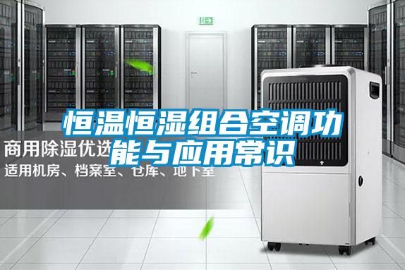 恒溫恒濕組合空調(diào)功能與應用常識