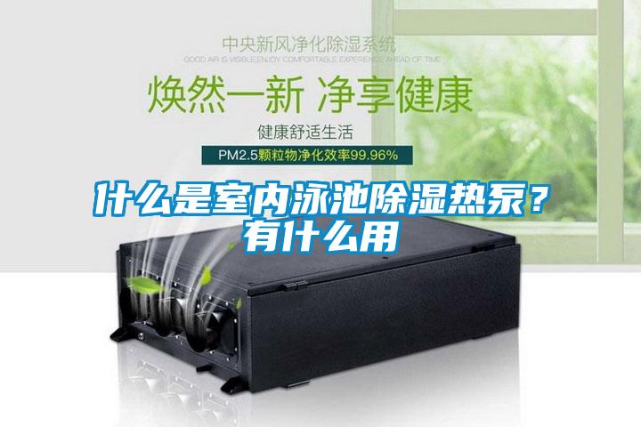 什么是室內(nèi)泳池除濕熱泵？有什么用