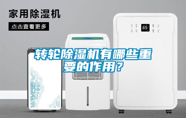 轉(zhuǎn)輪除濕機(jī)有哪些重要的作用？