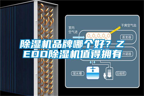 除濕機品牌哪個好？ZEDO除濕機值得擁有