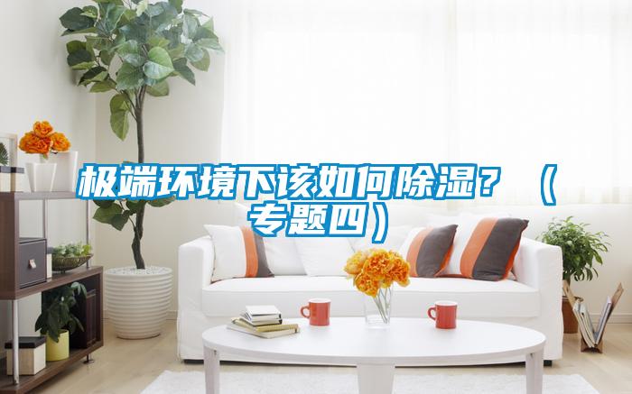 極端環(huán)境下該如何除濕？（專題四）