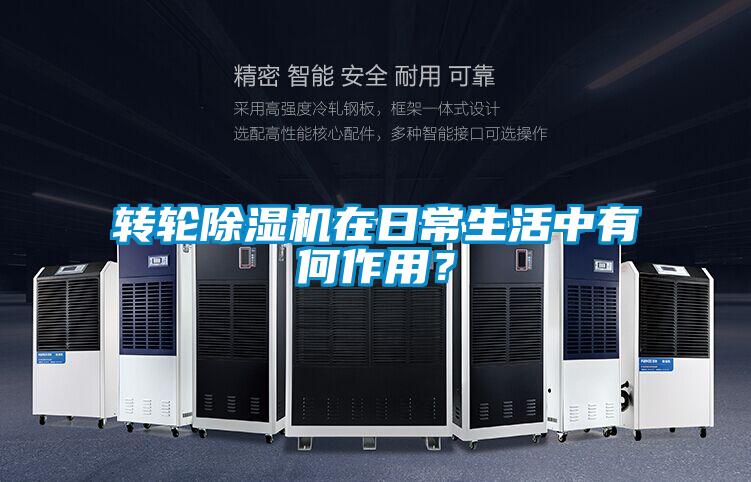 轉(zhuǎn)輪除濕機在日常生活中有何作用？