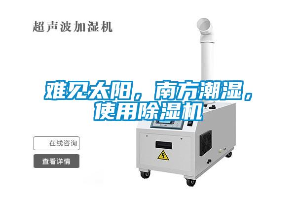 難見太陽，南方潮濕，使用除濕機(jī)