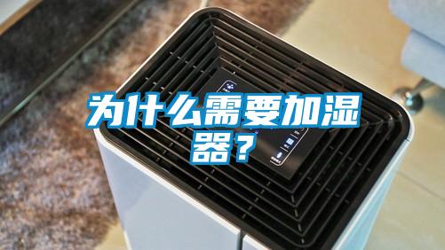 為什么需要加濕器？