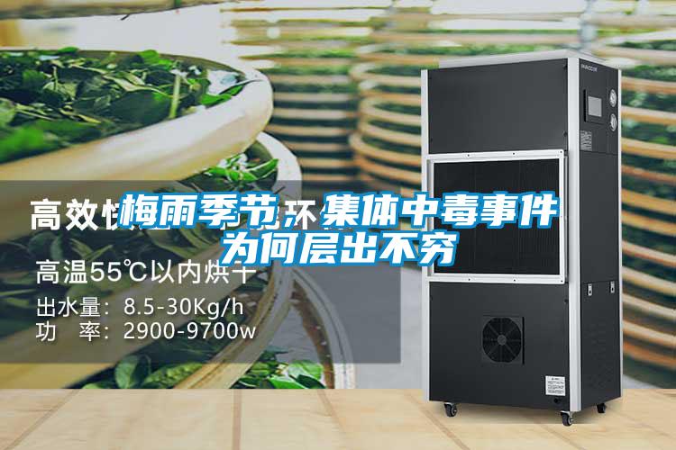 梅雨季節(jié)，集體中毒事件為何層出不窮