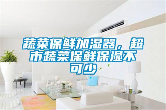 蔬菜保鮮加濕器，超市蔬菜保鮮保濕不可少