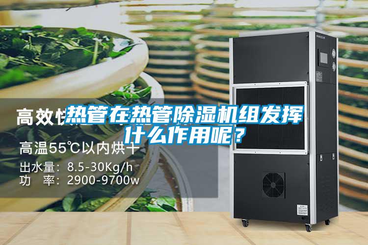 熱管在熱管除濕機組發(fā)揮什么作用呢？