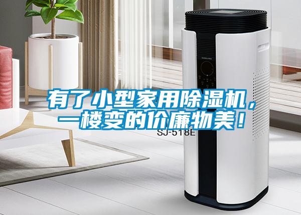 有了小型家用除濕機，一樓變的價廉物美！