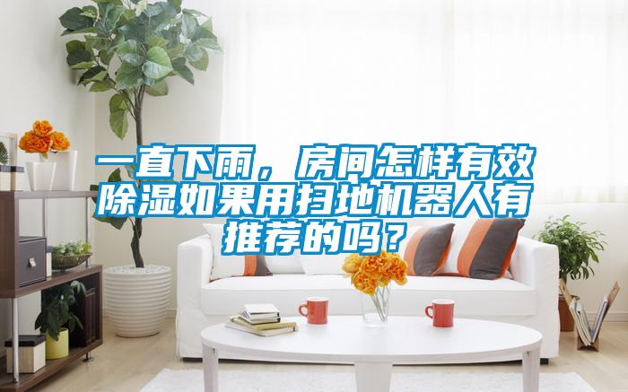 一直下雨，房間怎樣有效除濕如果用掃地機(jī)器人有推薦的嗎？