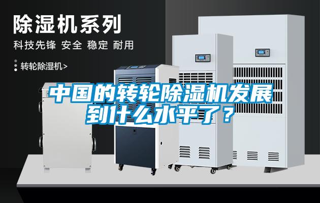 中國(guó)的轉(zhuǎn)輪除濕機(jī)發(fā)展到什么水平了？