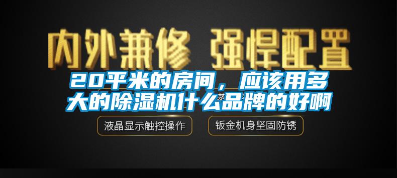 20平米的房間，應(yīng)該用多大的除濕機(jī)什么品牌的好啊