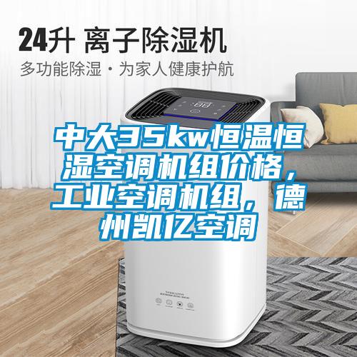 中大35kw恒溫恒濕空調(diào)機組價格，工業(yè)空調(diào)機組，德州凱億空調(diào)