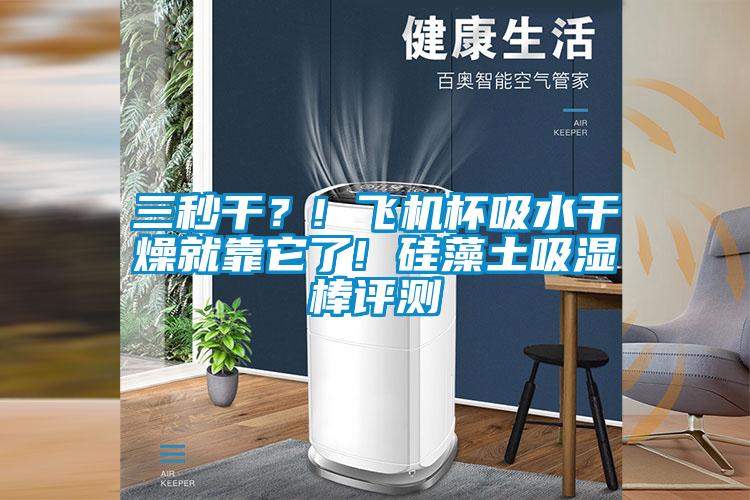 三秒干？! 飛機(jī)杯吸水干燥就靠它了! 硅藻土吸濕棒評測