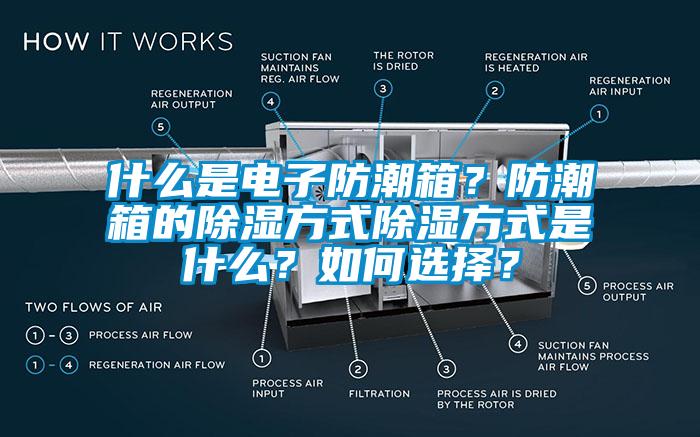 什么是電子防潮箱？防潮箱的除濕方式除濕方式是什么？如何選擇？