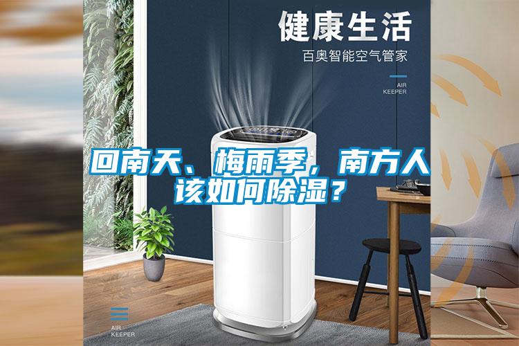 回南天、梅雨季，南方人該如何除濕？
