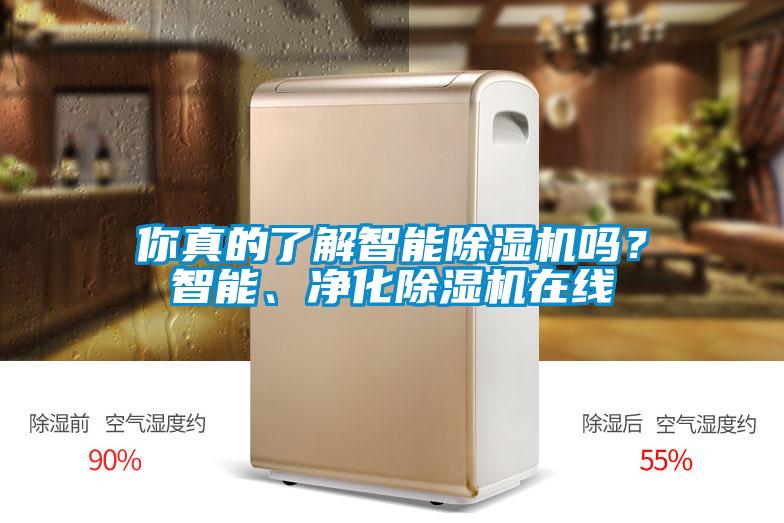 你真的了解智能除濕機(jī)嗎？智能、凈化除濕機(jī)在線