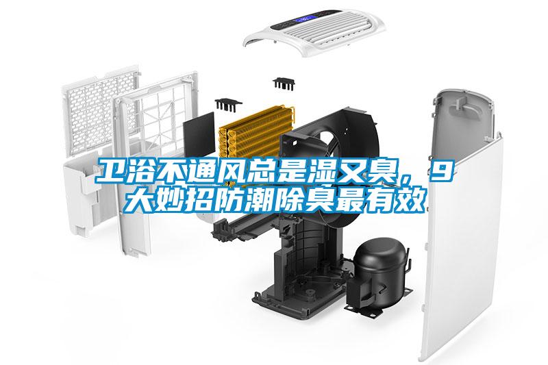 衛(wèi)浴不通風(fēng)總是濕又臭，9大妙招防潮除臭最有效
