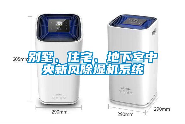 別墅、住宅、地下室中央新風(fēng)除濕機(jī)系統(tǒng)