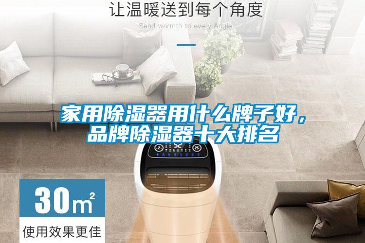 家用除濕器用什么牌子好，品牌除濕器十大排名