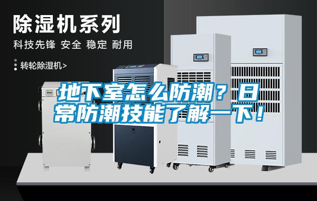 地下室怎么防潮？日常防潮技能了解一下！